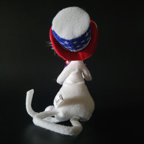 2008 Annalee Mouse 4th Of July Patriotic Plush Doll 6" Stars & Stripes - Picture 4 of 7